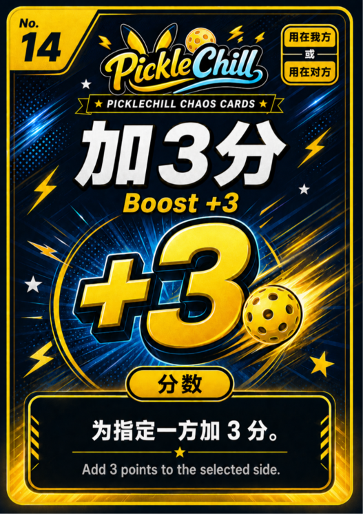 No.14 加 3 分 Boost +3